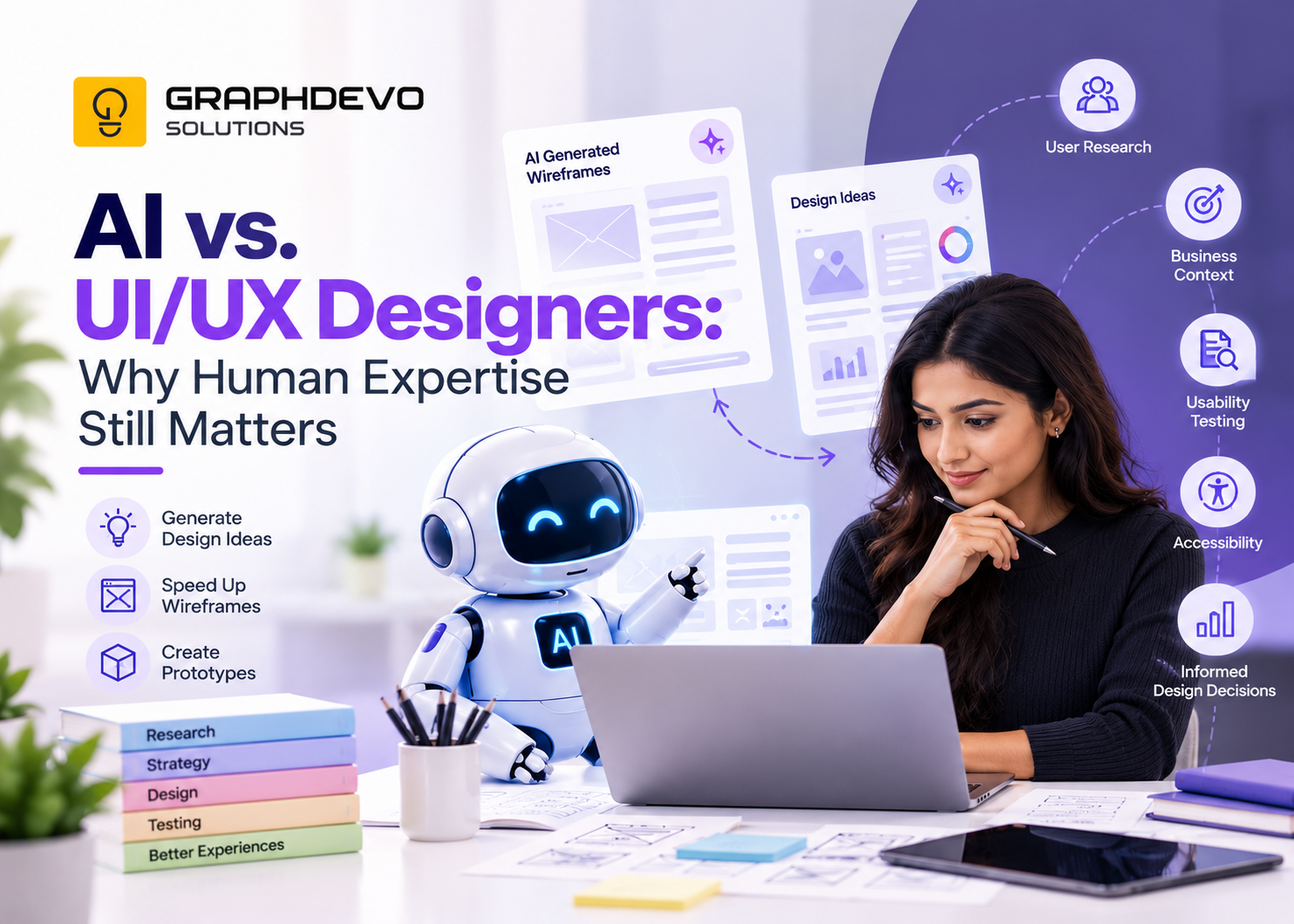 AI vs. UI/UX Designers: Why Human Expertise Still Matters